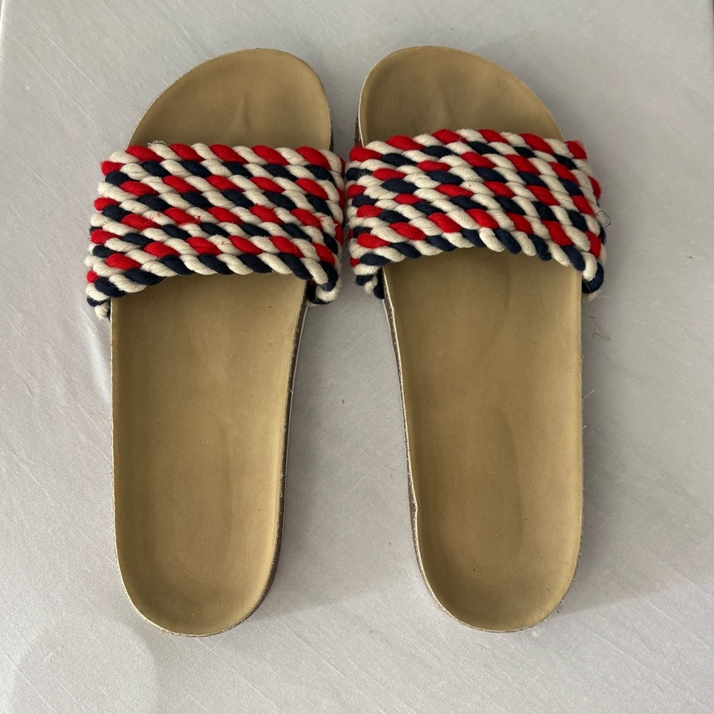 Stylish Women's Slide Sandals with Braided Strap